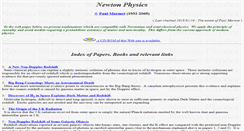 Desktop Screenshot of newtonphysics.on.ca