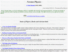 Tablet Screenshot of newtonphysics.on.ca
